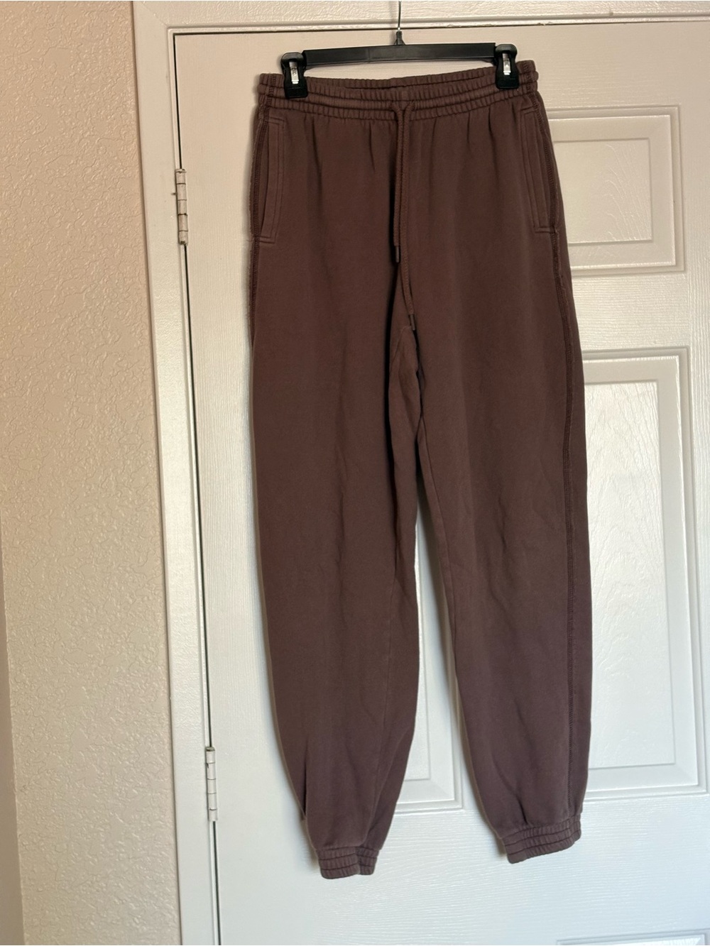 Aerie Brown Drawstring Jogger Sweats